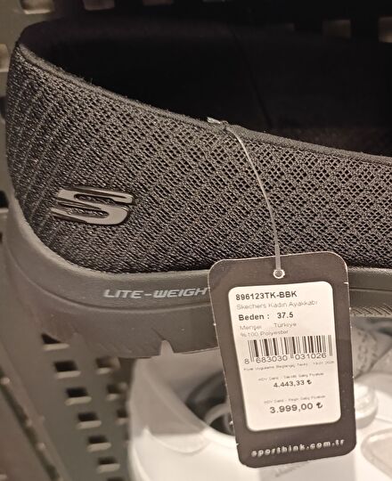 Skechers Siyah Kadın Sneaker