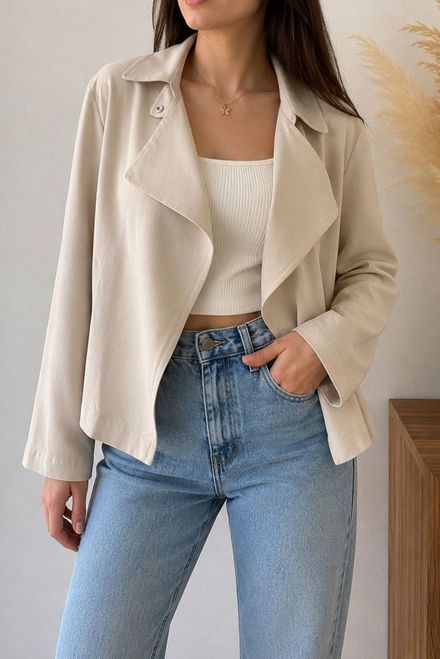 ZARA BEJ CEKET