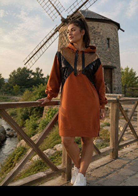 Pullu Sweatshirt Tunik