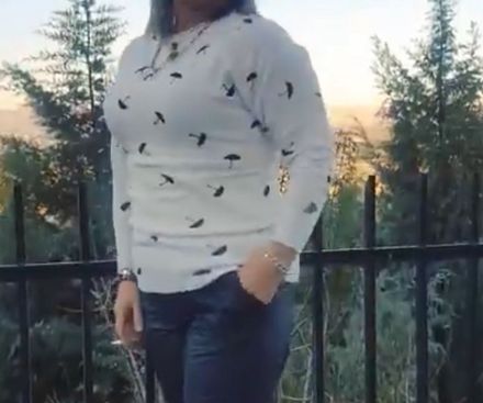 Şemsiyeli triko kazak