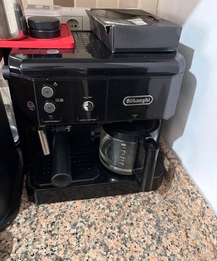 Delonghi Siyah Espresso & Filtre Kahve M