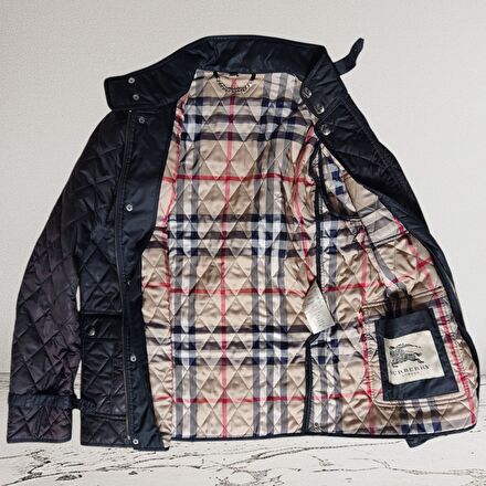 Orijinal Burberry Kapitone Ceket