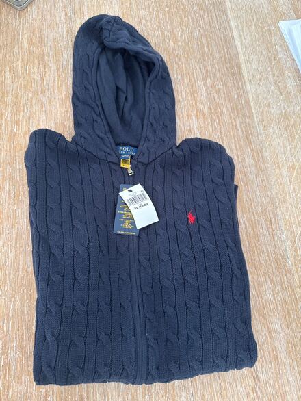 Ralph 18/20 yaş örgü sewatshirt