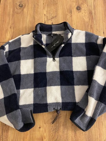Mavi jeans peluş crop