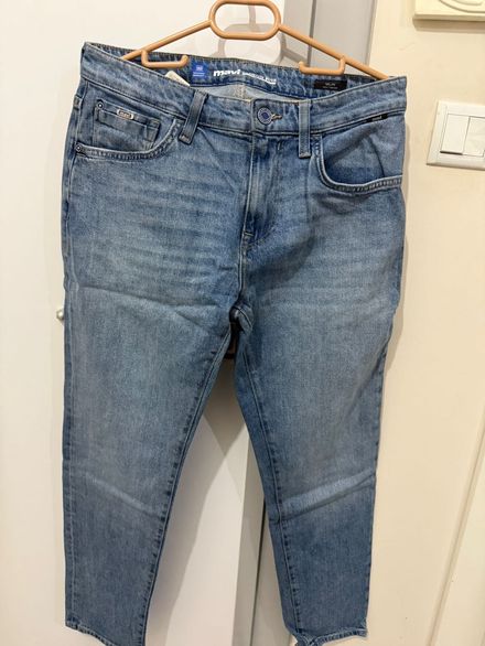 Mavi erkek slim tapered jean