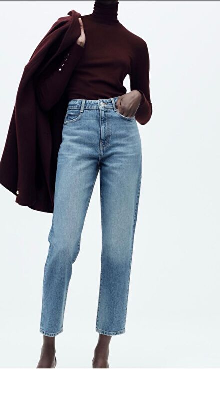 Zara mom jean pantolon