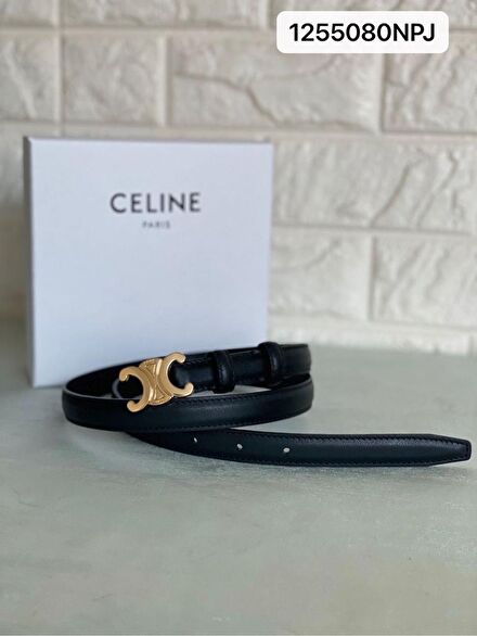 Celine deri kemer kutulu sıfır ürün