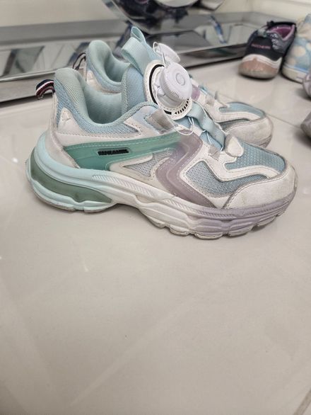 Unisex Spor Ayakkabı Beyaz Mavi