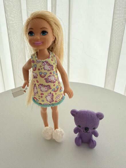 Barbie Chelsea bebek ve uyku arkadaşı