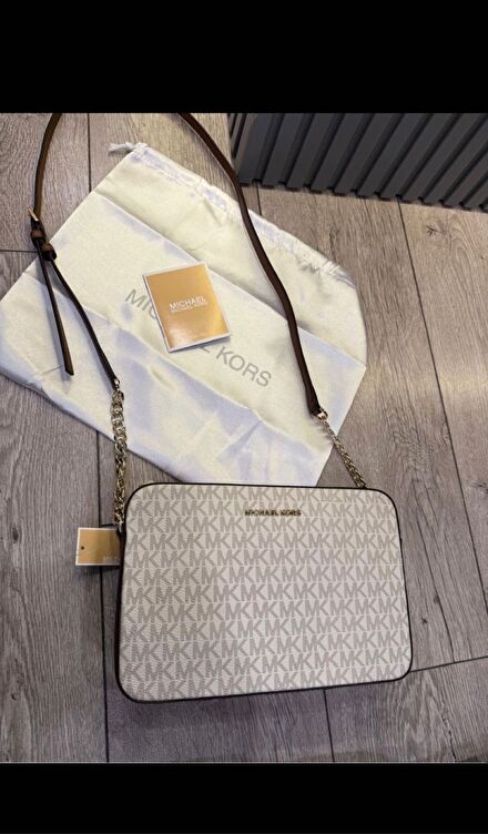Michael Kors Vanilya Kadın Omuz Çantası