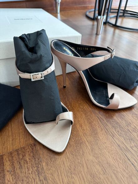 Saint Laurent topuklu ayakkabi