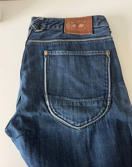 Lacivert Jean Pantolon