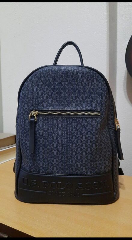 U.S. Polo Assn. Siyah Sırt Çantası