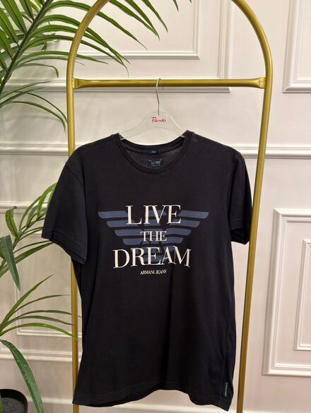 Armani Jeans Siyah T-Shirt
