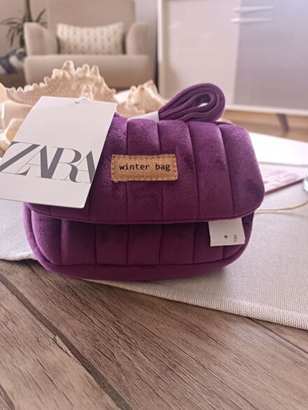 zara mini polar çanta
