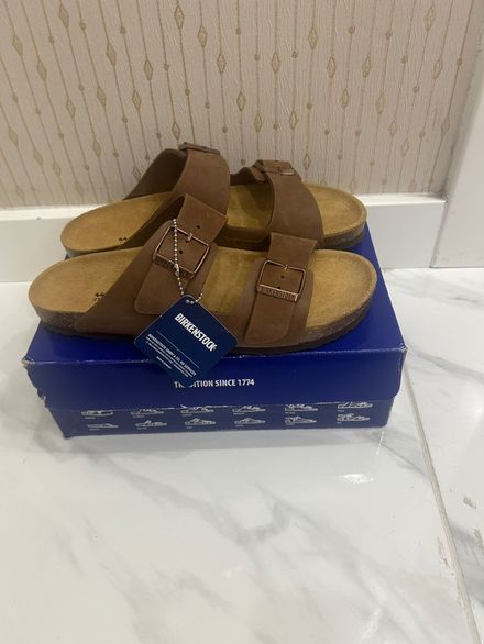 Kahverengi Birkenstock Sandalet