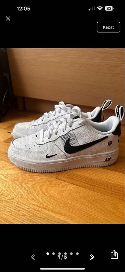 Nike air force spor ayakkabı