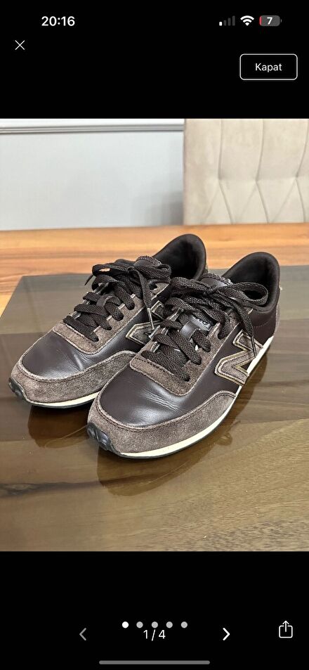 New Balance Kahverengi Spor Ayakkabı