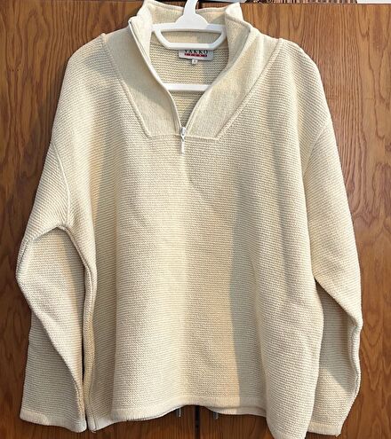 Vakko yün sweatshirt