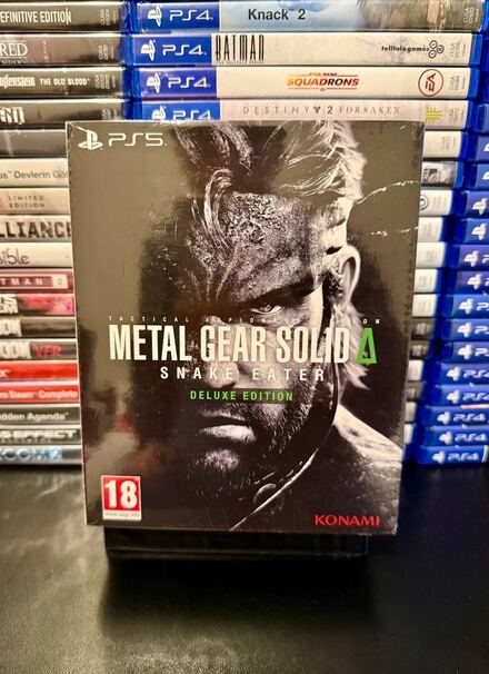 PS5 Metal Gear Solid Deluxe Steelbook Ed