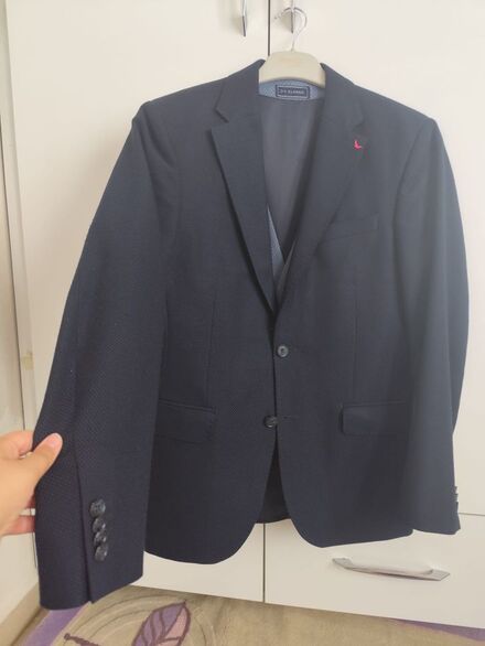 D'S Damat Lacivert Blazer Ceket
