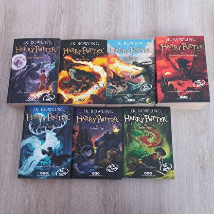 harry potter serisi jk rowling 7 kitap