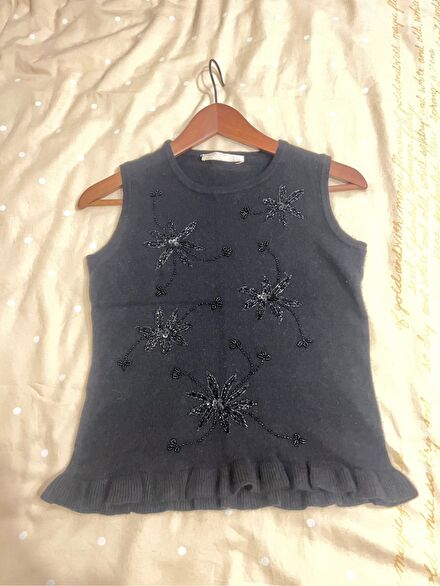 Beymen Angora İşlemeli tasarım Buluz