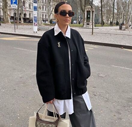 Zara yün bomber