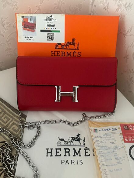 Hermes paris deri cüzdan