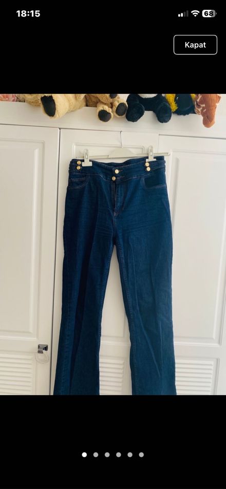 🛎️YSL Yüksek Bel Jean Pantolon