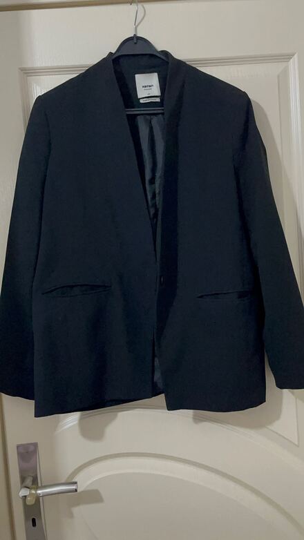 Siyah Koton Blazer Ceket
