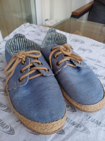 Erkek Çocuk Mavi Kot Espadril