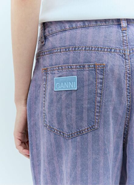 GANNİ LİGHT STRİPE JEANS