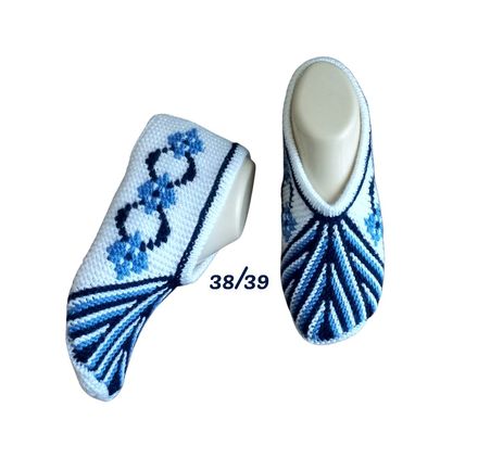 Örgü patik. 38/39.yeni.