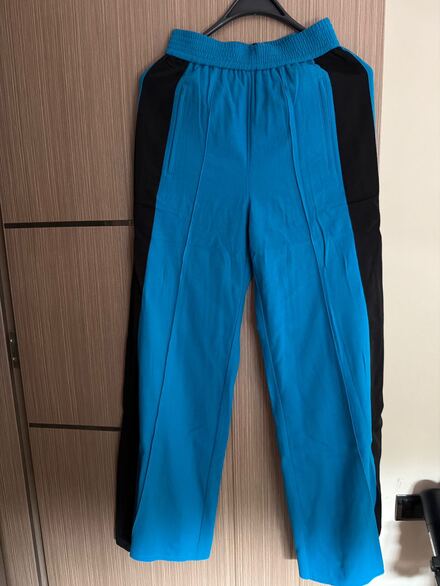 Vakko Mavi Siyah Spor pantolon yün