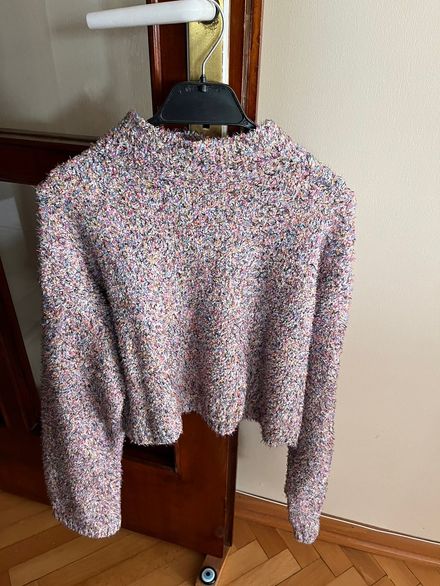Bershka Kısa Renkli Kazak