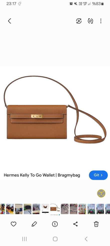hermes kelly go wallet askili canta