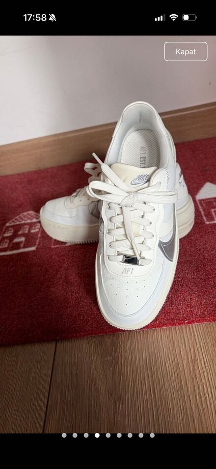 Nike Air Force 1 Beyaz Sneaker