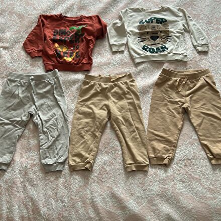 Hellobaby esofman alti ve sweatshirt set