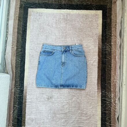 Y2K VINTAGE ADDAX AÇIK MAVİ KOT ETEK