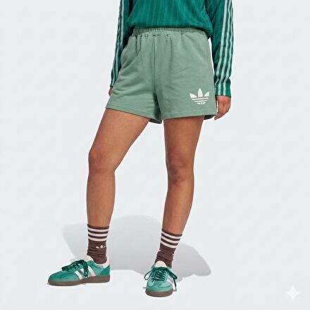 Adidas Yeşil Spor Şort