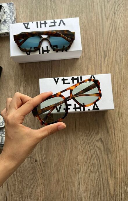 Vehla Leopar Desenli Unisex Güneş Gözlüğ