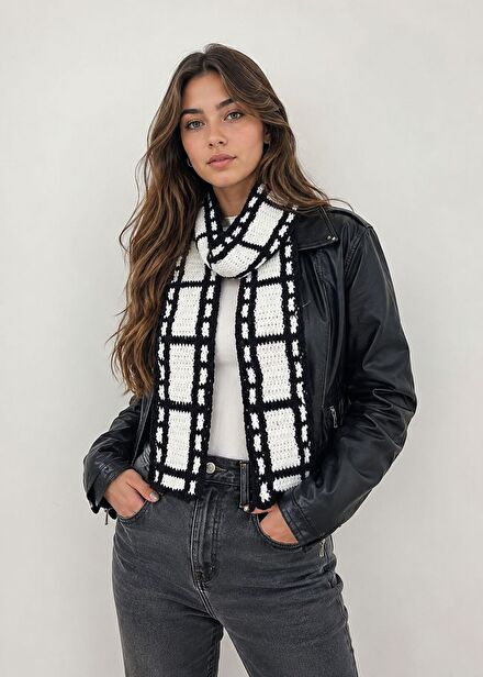 American Vintage Desenli Atkı
