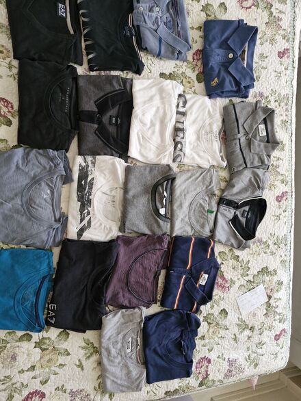 erkek tişort S calvin armani lacost
