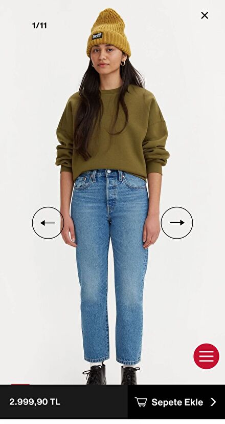 Levi’s 501 kot