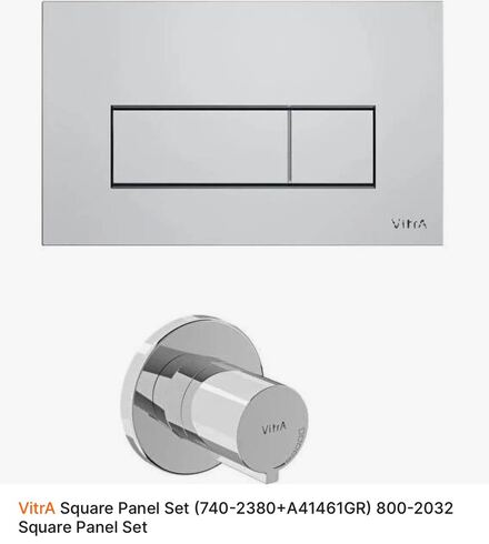 VitrA Root Square Panel Seti 800-2032