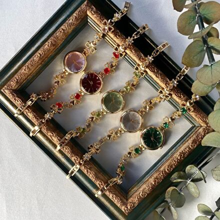 Yonca model vintage kadın saat