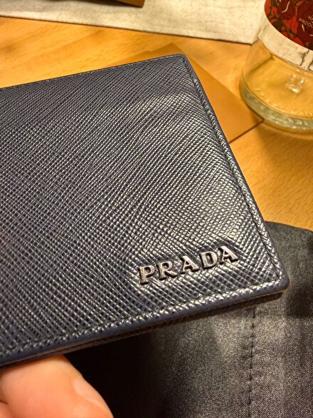 Prada Lacivert Cüzdan