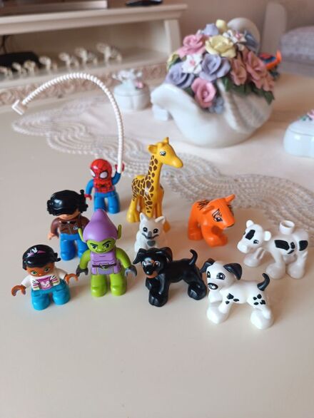 Lego Duplo figürler hayvanlar🐵🐔🐶🐷
