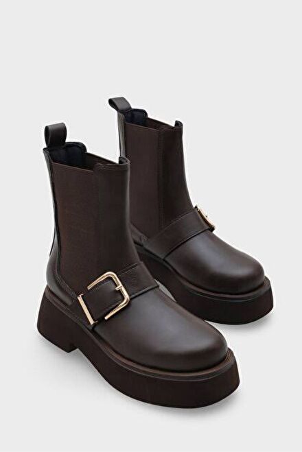 KADIN KAHVERENGİ BOT CAPONE OUTFITTERS